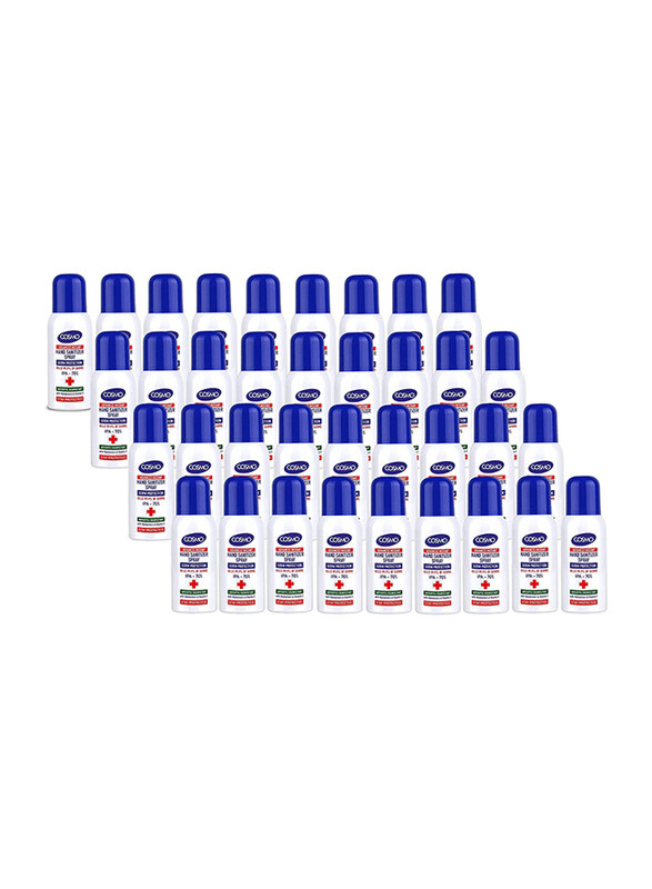 

Cosmo Advanced Instant Hand Sanitizer Spray, 50ml x 36 Pieces