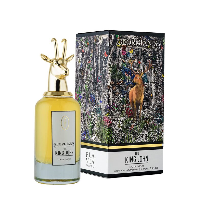 New Flavia Men Perfumes Georgian's The King John Eau De Parfum For Men 100ml, Perfume for man