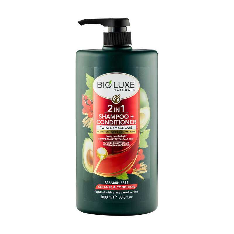 

Bioluxe Naturals 2 in 1 Shampoo & Conditioner Total Damage Care 1000ml
