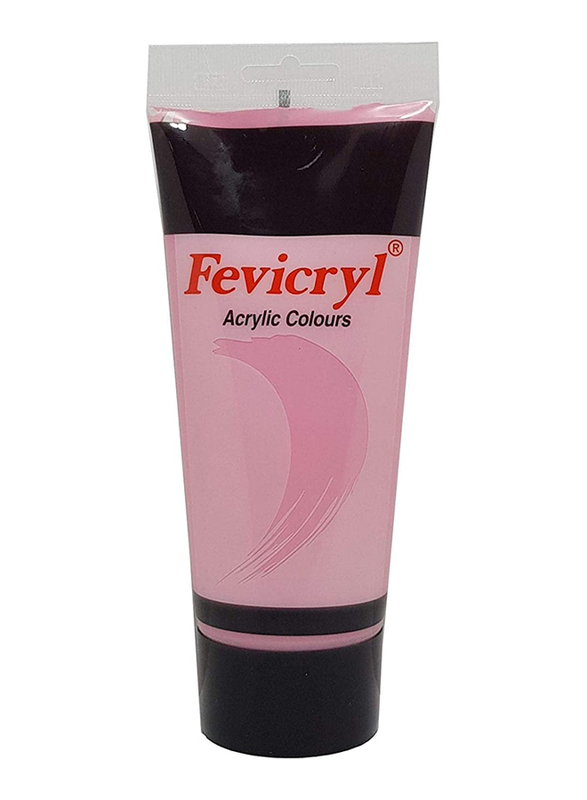 Fevicryl Acrylic Paint Color, 200ml, Rose AC41