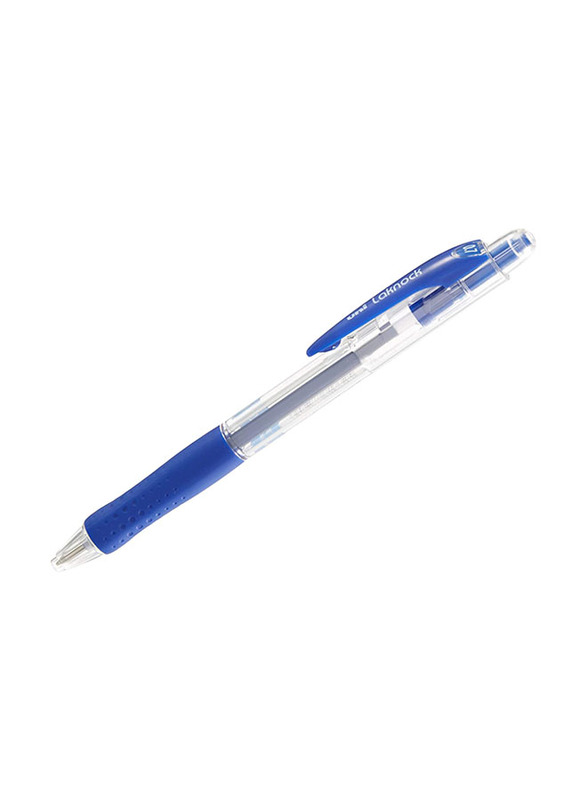 Uniball 12-Piece Laknock Ballpoint Fine Pen Set, 0.7mm, SN100/07 B, Blue