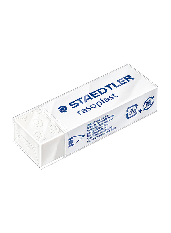 

Staedtler StaEDT Perfumeler 40-Piece Rasoplast Phthalate and PVC Free Eraser Set, White