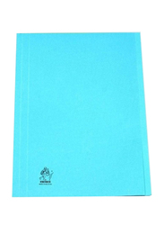 Premier Full Size Square Cut Folder, 100-Piece, Blue
