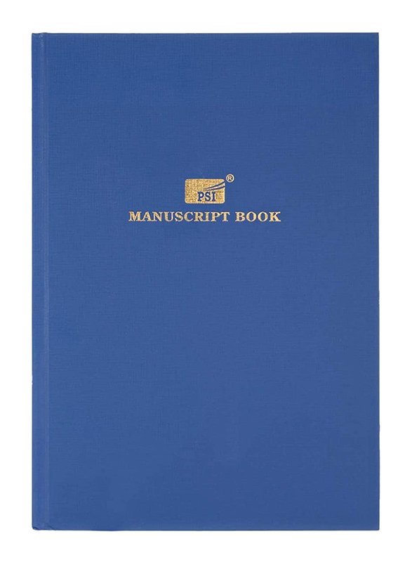 Generic Register/Manuscript Book, 150 Pages, Foolscap Size, Blue