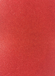 صدف فوم جليتر 50 × 70 سم أحمر