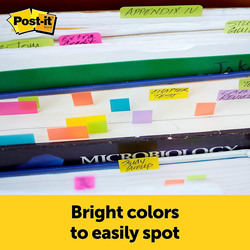 Post-It 6705 Sign Here Tape Flag 100 Sheets, 100 Sheets, Multicolour