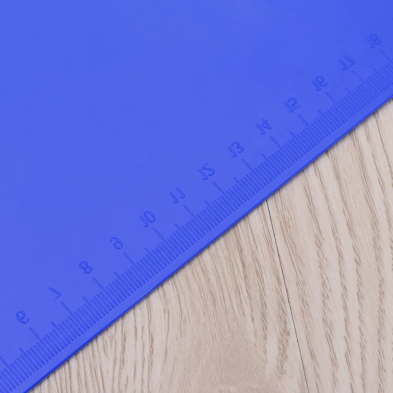 Stobok Plastic Clipboard, 6 Piece, Blue