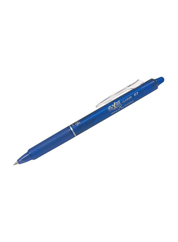 Pilot 12-Piece Frixion Clicker Erasable Ballpoint Pen Set, 0.7mm, Blue