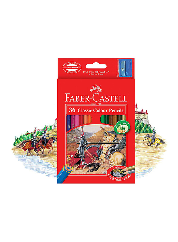 

Faber-Castell 36-Piece Classic Color ECO Pencils Set, Multicolor