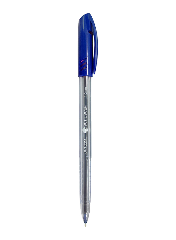 أطلس أقلام حبر جاف 50 قطعة 1.0 ملم أزرق