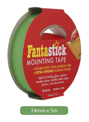 Fantastick FK-M245 Mounting Tape, 24 x 5mm, Green