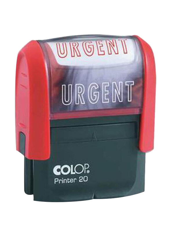 

Colop Printer 20 Urgent Rad Link Stamp, Red/Black