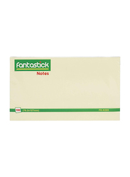 Fantastick Postit04 Removable Self Sticky Notes, 100 Sheets, Yellow