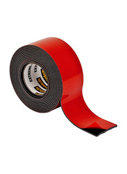 Scotch Extremely Strong Double-Sided Mounting Tape, 60 inch, Red/Black