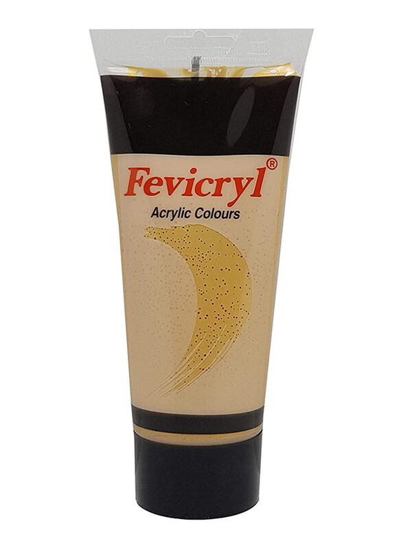 

Fevicryl Acrylic Paint Color, 200ml, Gold AC23