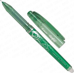 Pilot Frixion Point Ultra Fine Erasable Rollerball Pen, 0.5mm, Green