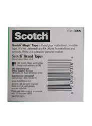 Scotch Magic Tape, 19 x 32.9mm, Clear
