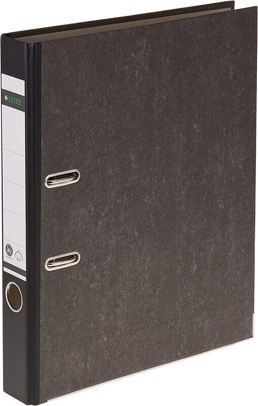 

Leitz Narrow 180 Degree Recycle Lever Arch File, 1105-1-95, F/S, Black