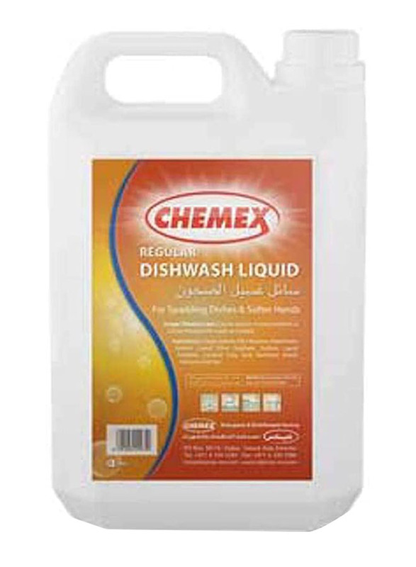 Chemex Regular Dishwash Liquid, 5 Liter