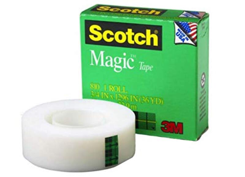 3M Scotch 810 Magic Tape, 19m x 32.9m, Green