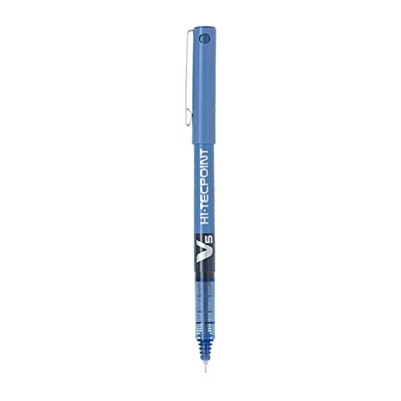

Pilot Hi-Tec Point Roller Ball Pen, 0.5mm, BX-V5, Blue