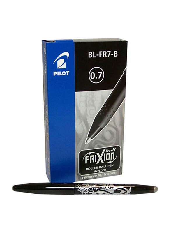 Pilot 12-Piece Frixion Erasable Pen Set, Black