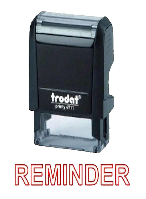 Trodat Printy 4911 Stamp Reminder, Black