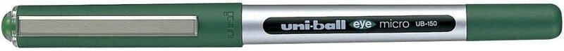 Uniball 12-Piece Eye Micro Rollerball Pen Set, 0.5mm, Green
