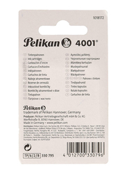 بيليكان ، 12 قطعة خراطيش حبر لأقلام الحبر ، 0.8 مل ، 4001 TP / 6 أزرق