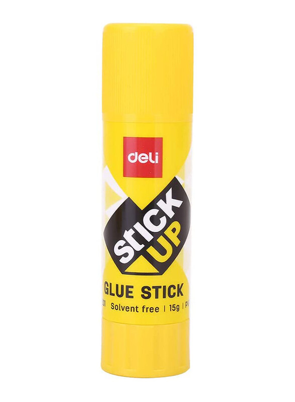 

Deli Stick Up Glue Stick, 12 x 15gm, Yellow