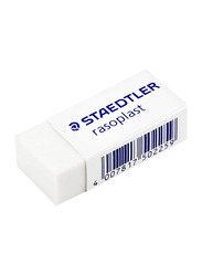 Staedtler 30-Piece Rasoplast Mini Rubber Eraser Set, White