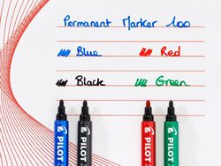 Pilot 7-Piece Permanent Marker Pens, SCA-100, Assorted