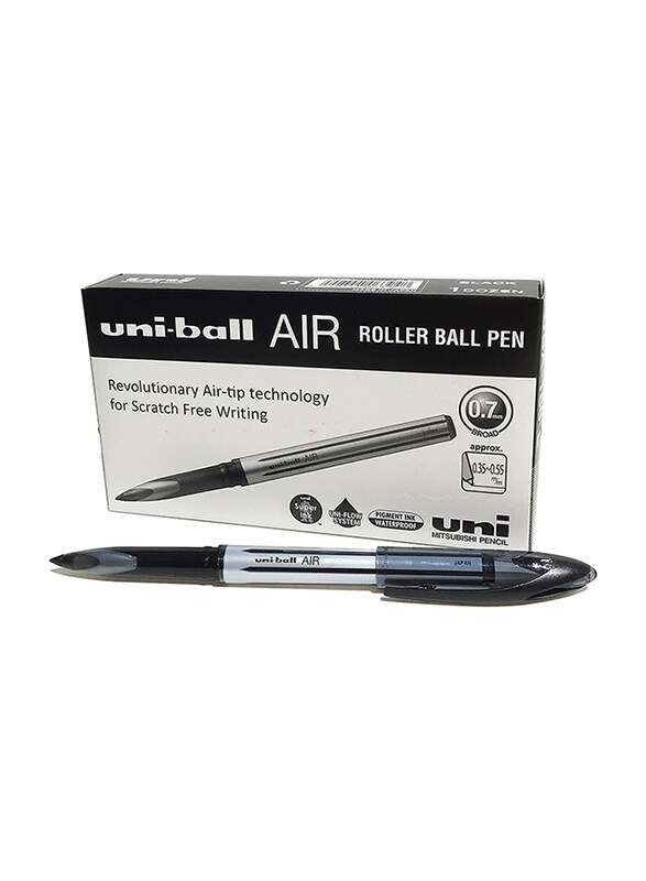 

Uniball 12-Piece Fountain Pen Rollerball Pen Set, 0.7mm, UB-188-L, Black