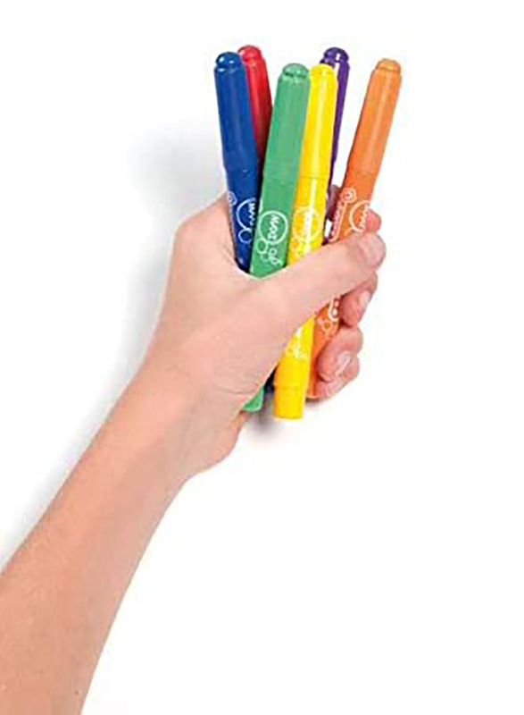 Jovi Felt Tip Pens Maxi Case, 6 Pieces, Multicolor