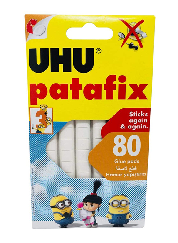 UHU 39125 Patafix Glue with Pad, White