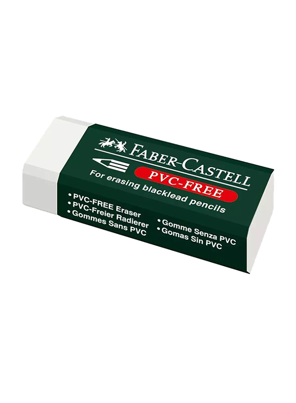 Faber-Castell Eraser, White