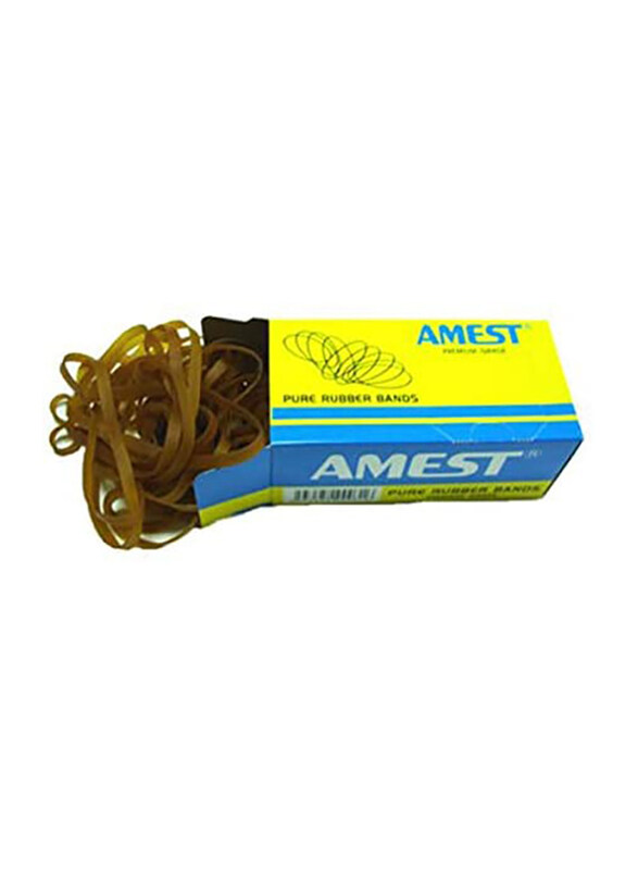 

Amest Rubber Band, Size 64, 100gm, Brown