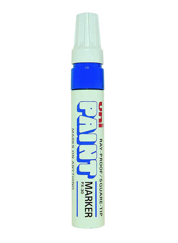 Uniball Chisel Tip Paint Marker, Blue