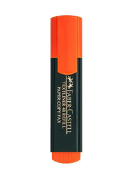 Faber-Castell 10-Piece Textliner Classic Highlighter, Orange