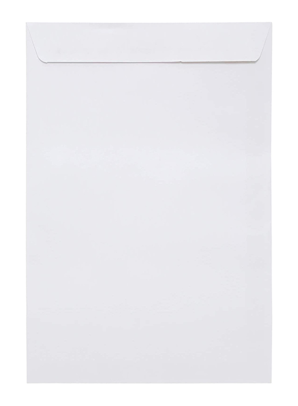 Hispapel Auto Seal Envelope, White