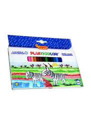 Jovi Plastic Color Case Crayon, 24 Pieces, 926, Multicolour