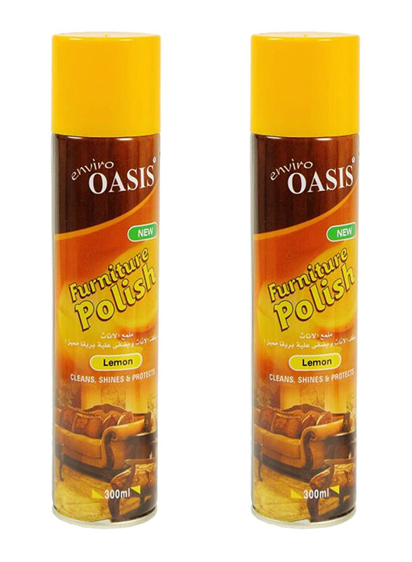 

Enviro Care Oasis Furniture Polish Spray, 2 Pieces x 300ml