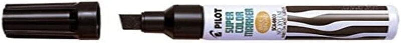 Pilot 12-Piece Super Color Permanent Ink Marker, SCA-6600, Black