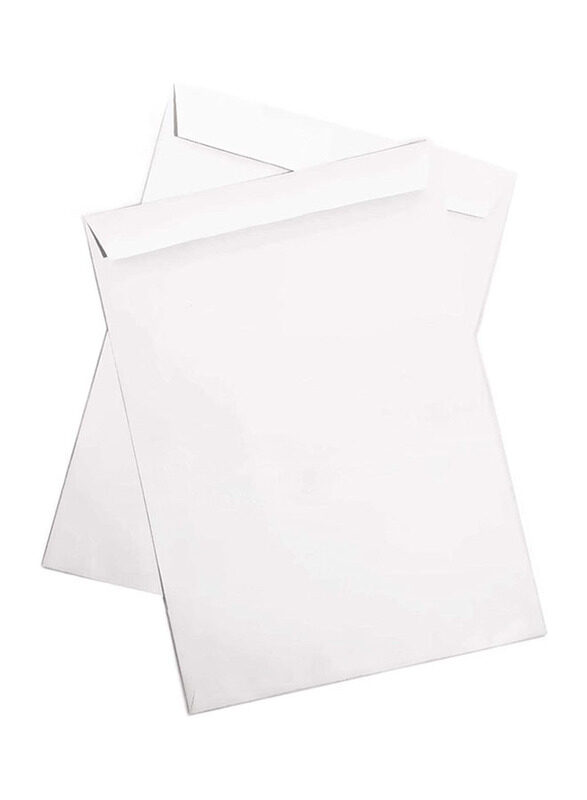 

Libra Self Sealed Envelops, A4 Size, 11.5 x 22.5cm, 50 Pieces, Plain White