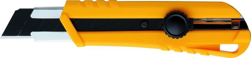 

Japan Kds Jobbosspro Extra Heavy-Duty Utility Knife, 25 x 0.7mm, H-12YE, Yellow