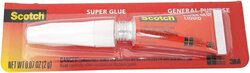 Scotch 3M Super Glue Liquid, AD117, 2gm, Red