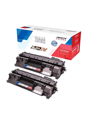 American Colors ACE505A Compatible Toner Cartridge, 2 Piece, Black