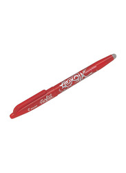 Pilot Frixion Erasable Rollerball Pen, 0.7mm, Red