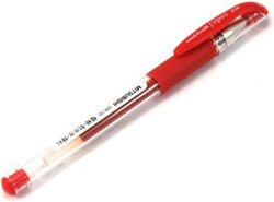 Uniball Signo DX Gel Ink Pen, 0.7mm, UM-151, Red