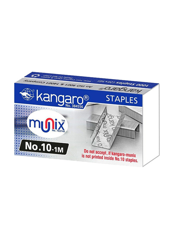 

Kangaro Stapler Pin, No. 10 1M, Silver